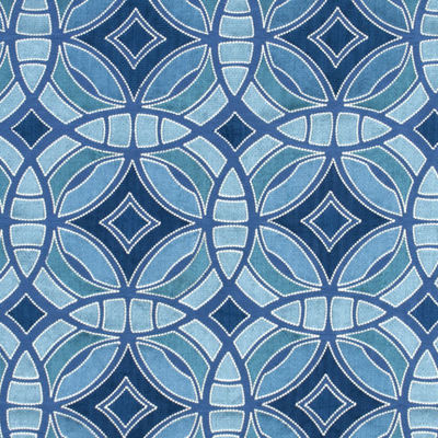 BEACON HILL FABRICS-PERSPECTIVE -ISLANDBLUE