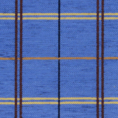 ROBERT ALLEN FABRICS-WARM PLAID -MEDITERRANEAN