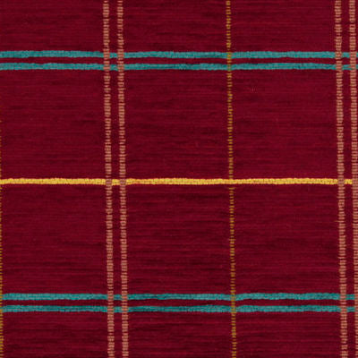 ROBERT ALLEN FABRICS-WARM PLAID -BOUQUET
