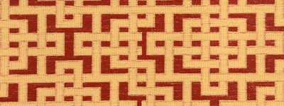ROBERT ALLEN FABRICS-FRETWORK GRID -TUSCAN