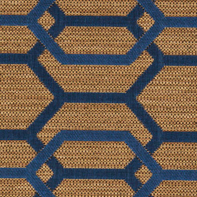 ROBERT ALLEN FABRICS-HEXAGON LINKS -CLASSIC