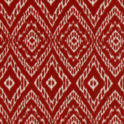 ROBERT ALLEN FABRICS-STRIE IKAT -POPPY