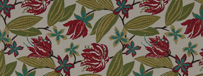 ROBERT ALLEN FABRICS-BRIGHT FLORAL -FUCHSIA