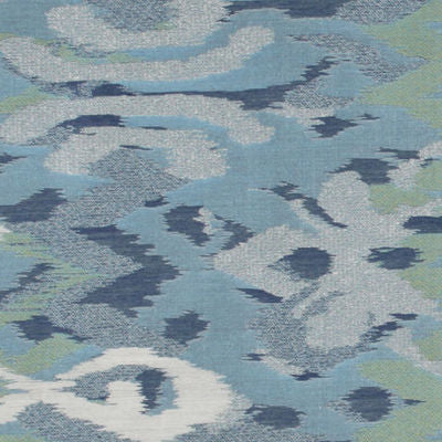 ROBERT ALLEN FABRICS-IKAT MINGLE -RAIN