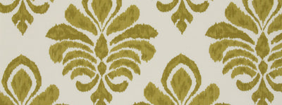 ROBERT ALLEN FABRICS-ELAN DAMASK RR -LEMONGRASS
