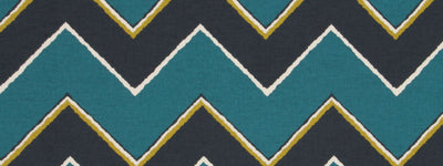 ROBERT ALLEN FABRICS-CHEVRONSTYL RR -TURQUOISE