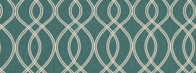 ROBERT ALLEN FABRICS-HELIX OGEE -TURQUOISE