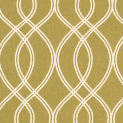 ROBERT ALLEN FABRICS-HELIX OGEE -LEMONGRASS