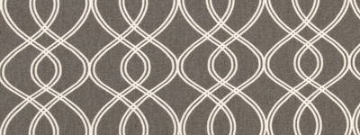 ROBERT ALLEN FABRICS-HELIX OGEE -GREYSTONE