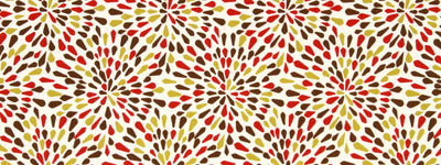 ROBERT ALLEN FABRICS-MANY PETALS -POPPY