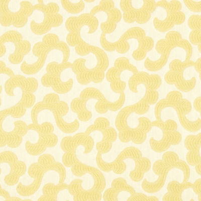 ROBERT ALLEN FABRICS-TRANQUIL FLOWER -GOLDLEAF