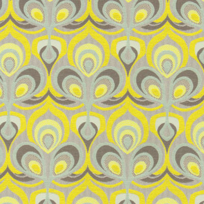 ROBERT ALLEN FABRICS-COBRA LILY -ZINC