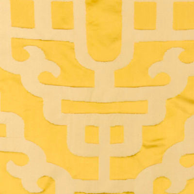 BEACON HILL FABRICS-SILK LANTERN -YELLOW