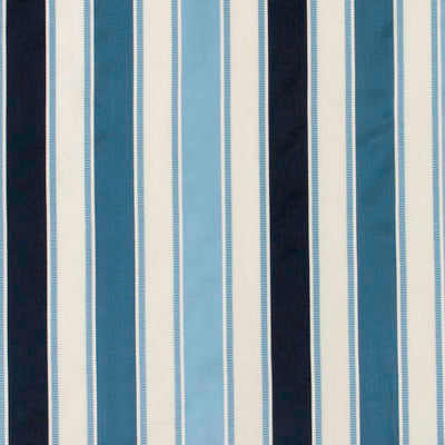 BEACON HILL FABRICS-BOURBON STRIPE -NAVY