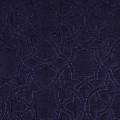BEACON HILL FABRICS-GARLYN -NAVY