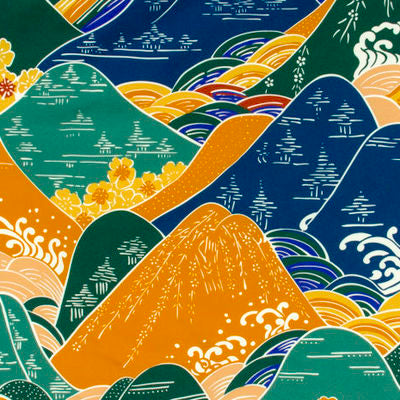 BEACON HILL FABRICS-FUJI -NEPTUNE