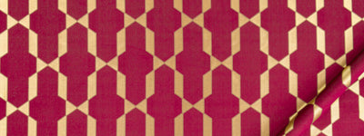 BEACON HILL FABRICS-EMI FRET -MAGENTA