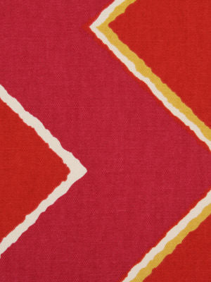 ROBERT ALLEN FABRICS-CHEVRONSTYL UTR -POPPY
