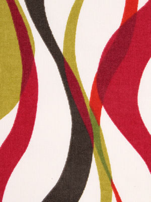 ROBERT ALLEN FABRICS-RIBBON LINE UTR -POPPY