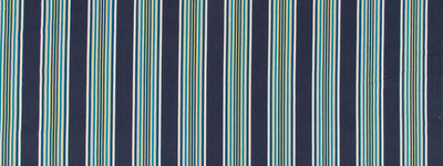 ROBERT ALLEN FABRICS-VILLA STRIPE -INDIGO