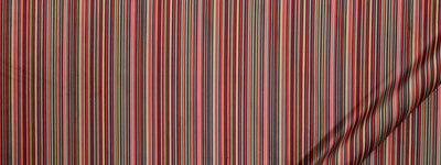 ROBERT ALLEN FABRICS-BETWEEN LINES -CRIMSON