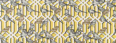 ROBERT ALLEN FABRICS-AVIARY TRELLIS -CITRINE