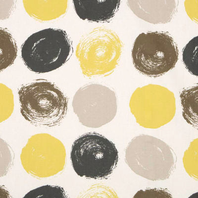 ROBERT ALLEN FABRICS-BRUSHED DOT -CITRINE