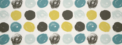 ROBERT ALLEN FABRICS-BRUSHED DOT -PEACOCK