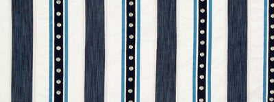 BEACON HILL FABRICS-AURORA STRIPE -INDIGO