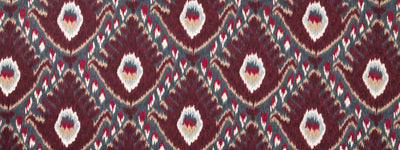 ROBERT ALLEN FABRICS-BOLD IKAT -CURRANT