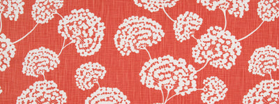 ROBERT ALLEN FABRICS-TOILE STEMS -CORAL
