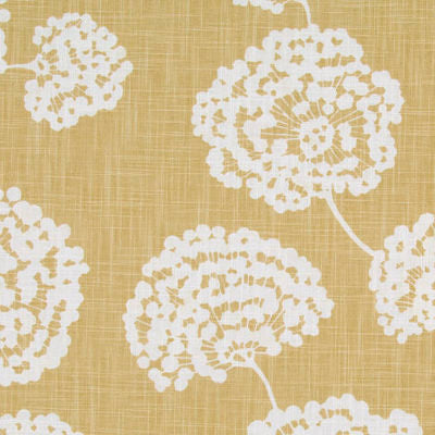 ROBERT ALLEN FABRICS-TOILE STEMS -SOFTCITRON