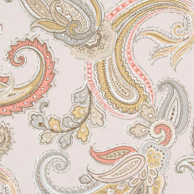 ROBERT ALLEN FABRICS-GLOBAL PAISLEY -BLUSH