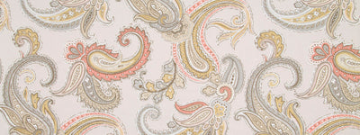 ROBERT ALLEN FABRICS-GLOBAL PAISLEY -BLUSH