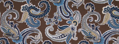 ROBERT ALLEN FABRICS-GLOBAL PAISLEY -TRUFFLE