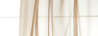ROBERT ALLEN FABRICS-SOFT NET -KHAKI