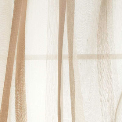 ROBERT ALLEN FABRICS-SOFT NET -KHAKI