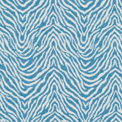 ROBERT ALLEN FABRICS-HIGH RUN -CALYPSOBLUE