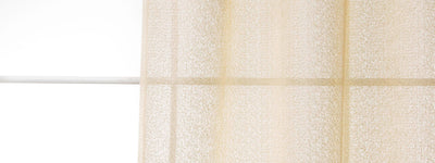 ROBERT ALLEN FABRICS-LOOPY SHEER -SAND