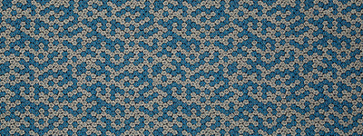 BEACON HILL FABRICS-LUANA FLORETTE -ISLANDBLUE
