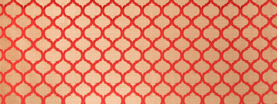 BEACON HILL FABRICS-CARNAVAL TILE -TOMATO