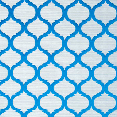 BEACON HILL FABRICS-CARNAVAL TILE -ISLANDBLUE