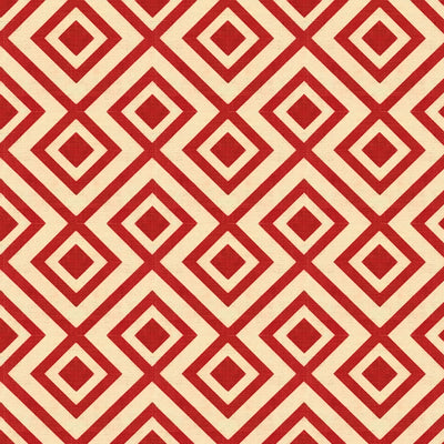 GROUNDWORKS FABRICS - LA FIORENTINA - RED