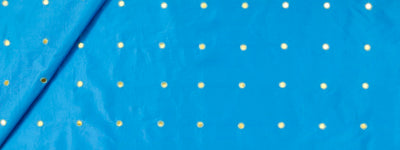 BEACON HILL FABRICS-CAMILA COIN -ISLANDBLUE