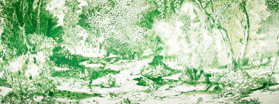 BEACON HILL FABRICS-AZULEJO -FOREST