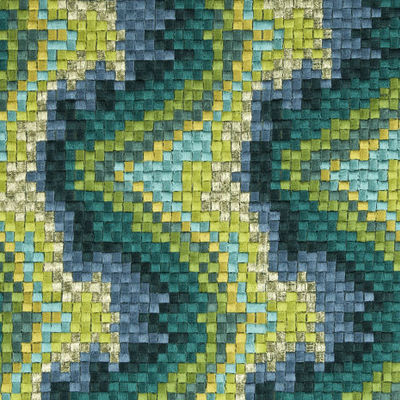 BEACON HILL FABRICS-COPA MOSAIC -OASISGREEN