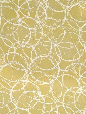 ROBERT ALLEN FABRICS-HAND CIRCLES -CITRINE