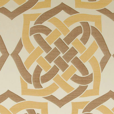 ROBERT ALLEN FABRICS-GORDIAN KNOT -GOLDENROD