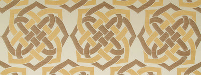 ROBERT ALLEN FABRICS-GORDIAN KNOT -GOLDENROD