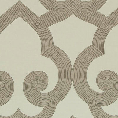 ROBERT ALLEN FABRICS-TUCKED FRAME -LINEN